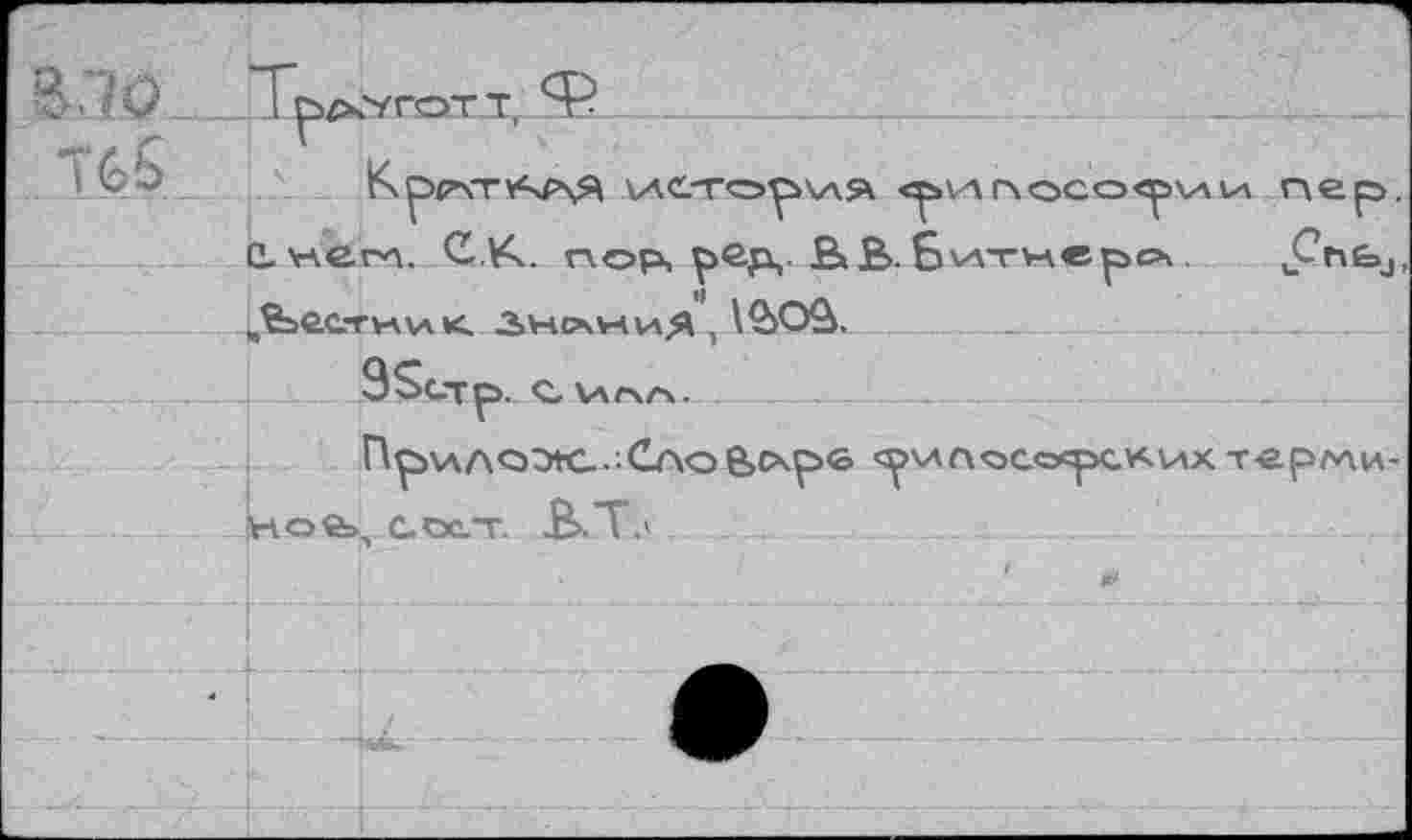 ﻿• ~Гр^.УПТ>ТТ Ф_________________;________
кАС.тор\ля <pvAr\oco<pvAVi nep.
С. нет. С.Д<. пор, ред, £»£>• ßvww® рсч .
„feec-rvAVAK. ЛнлниЯ, \Q>OÔ,
9Sc-Tp.. С V\r\zn.........
Пр\ААОХ_. СлоЁ>с\р€> <^>\ллосс*рск\лх терлли-
HQfe, соет. КТ,'